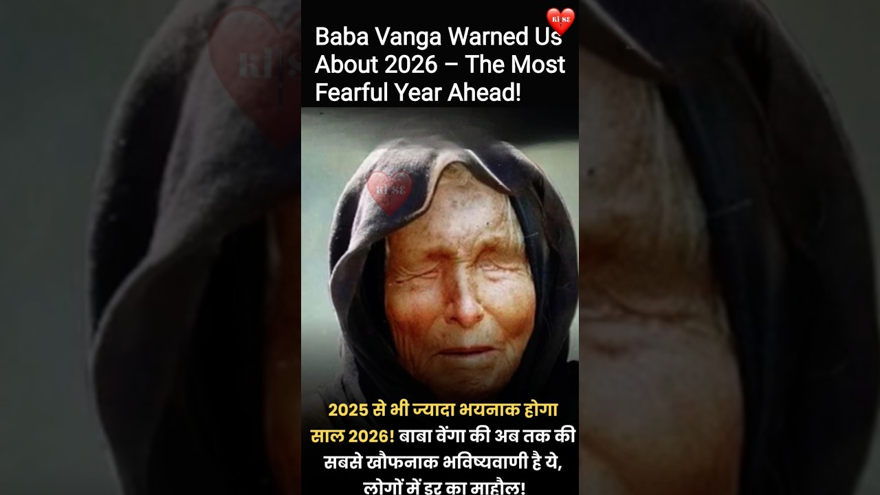 2026: The Year of Darkness? Baba Vanga&rsquo;s Scariest Prediction Revealed 🔮 #hamukaka #dilkikalamse