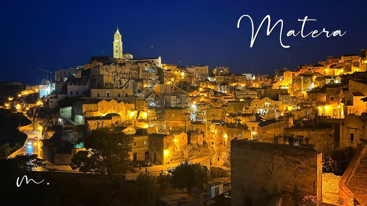ホリデー🇮🇹マテーラ｜ 洞窟の街 ---Matera