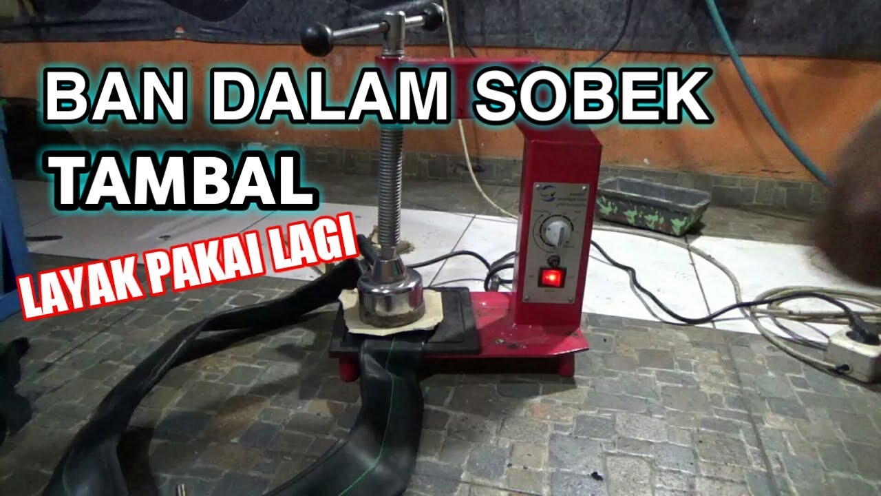Cara menambal ban dalam motor yang Sobek, Pecah ataupun Jebol. Versi bung aunal