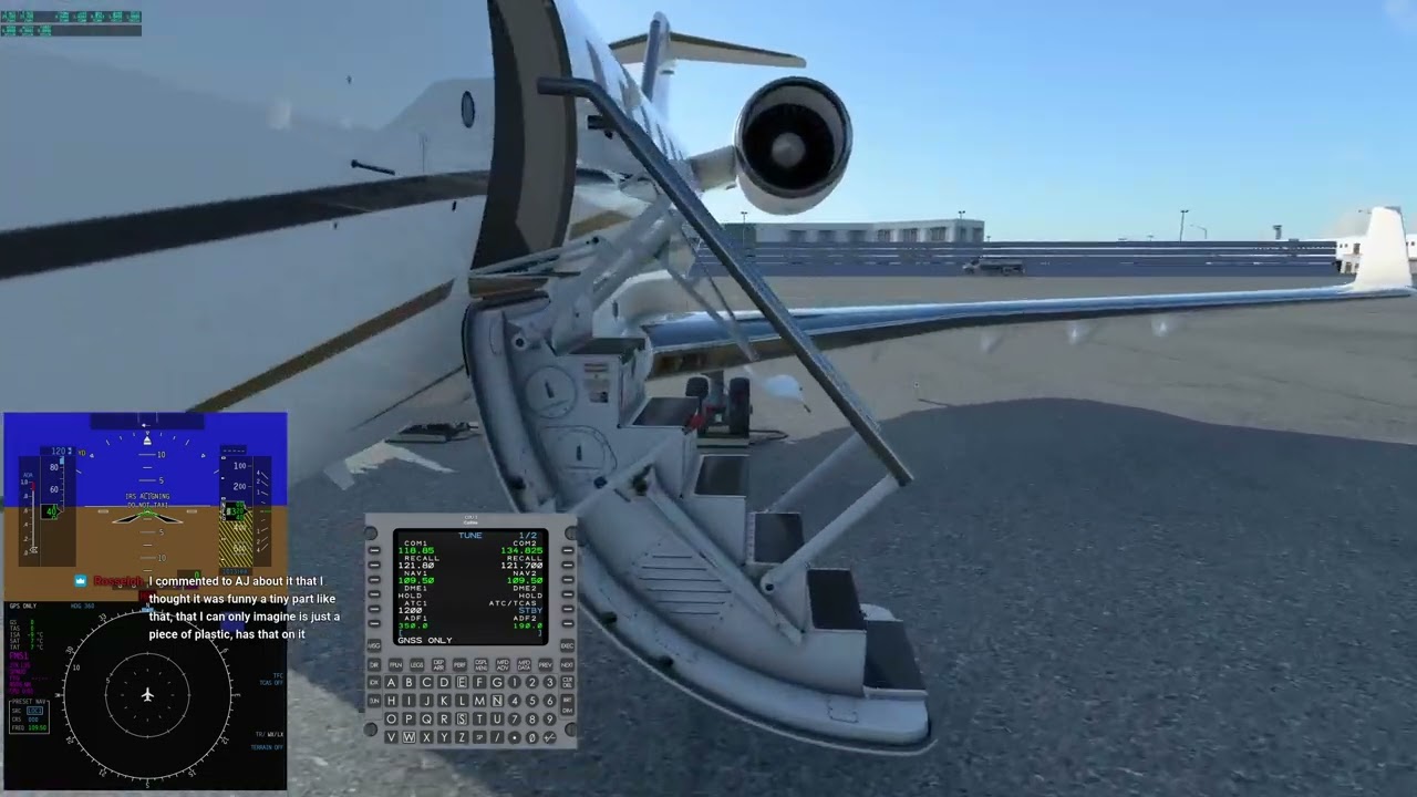 Monkeying around on PilotEdge | CL650 Flying