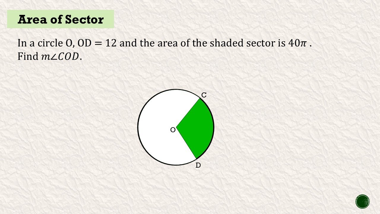 Sector Area