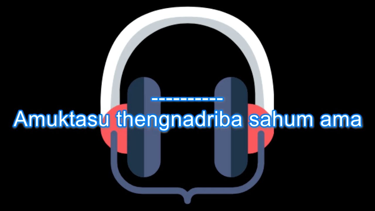 Amuktashu Thengnadriba Kunjabihari karaoke with lyrics ll B Kunjabihari Sharma ll