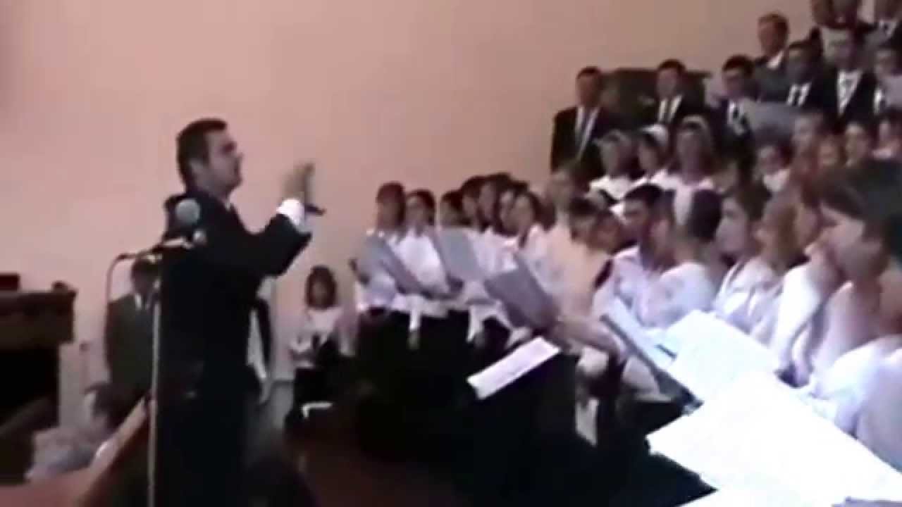 Сводный хор ЦЦ ЕХБ г. Кривой Рог - Над родиной нашей (неполностью)