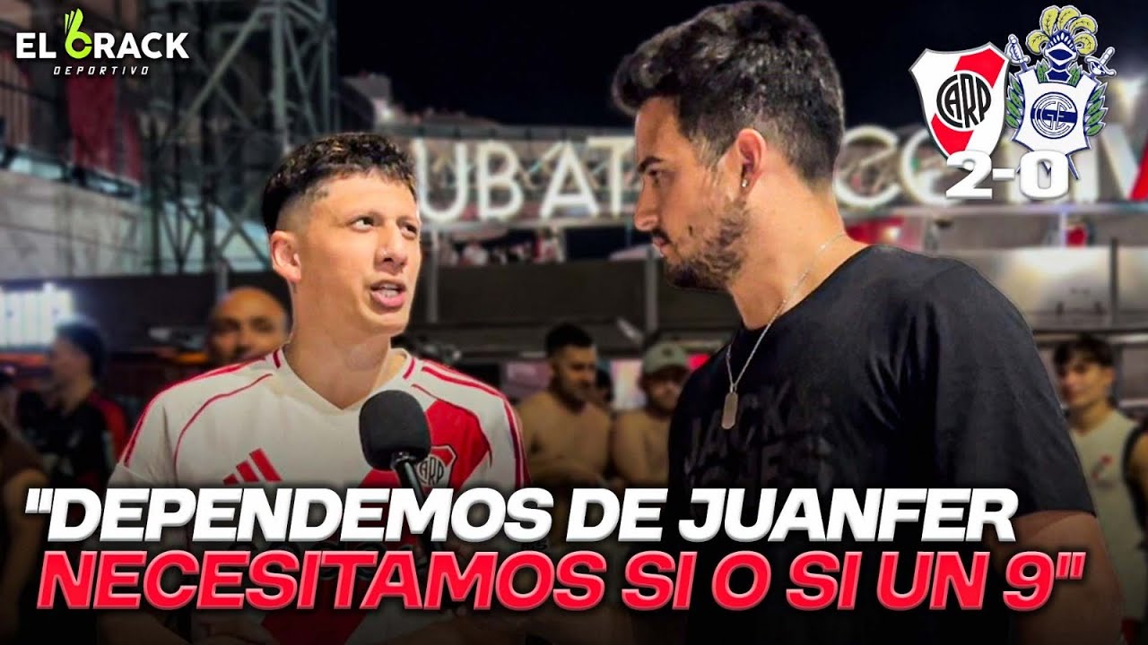 ▶ REACCIÓN EN CALIENTE HINCHA DE RIVER: 
