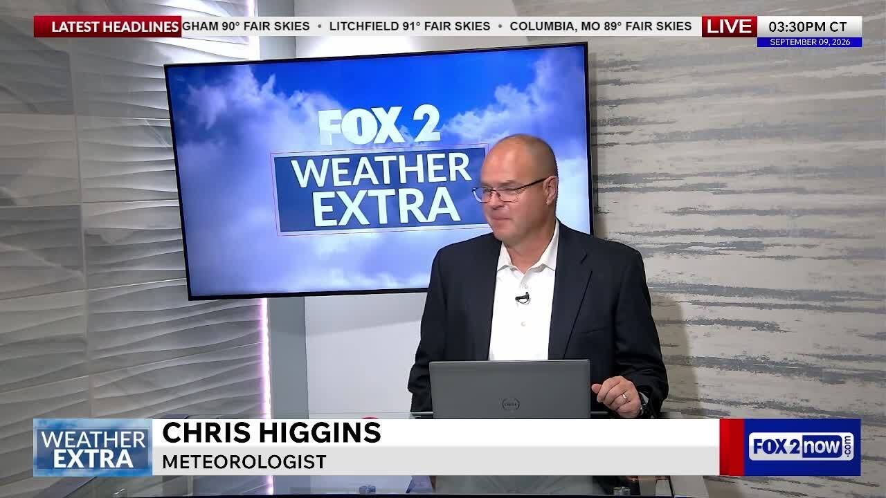 Weather Extra with Chris Higgins: Tracking the risk for Storms w/ Heavy Rain