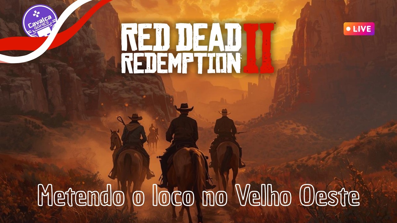 🔴 AOVIVO |🐎 Vou causar neste Velho Oeste ? | RDR2 #rdr2