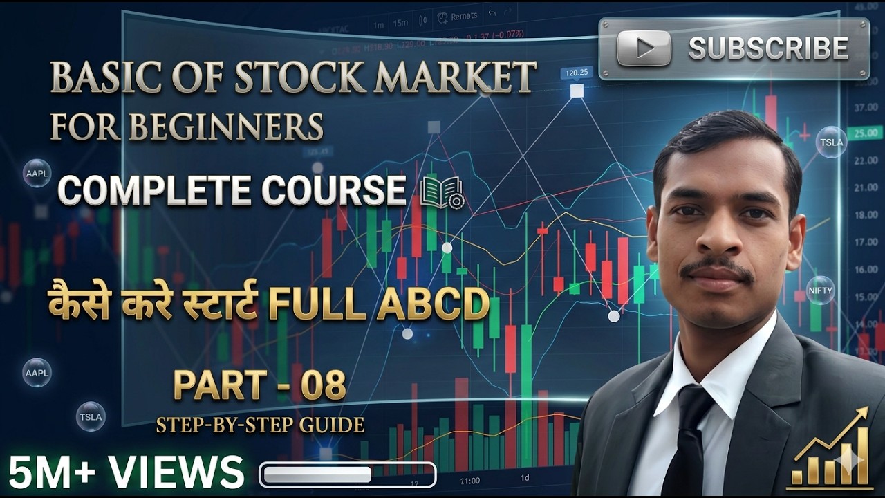 STOCK MARKET BASIC COURSE FOR BEGINNERS.