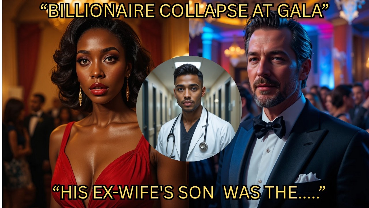 Billionaire Ex-Husband Collapses At Gala, SHOCKED To Learn The Doctor Is Our Secret Son