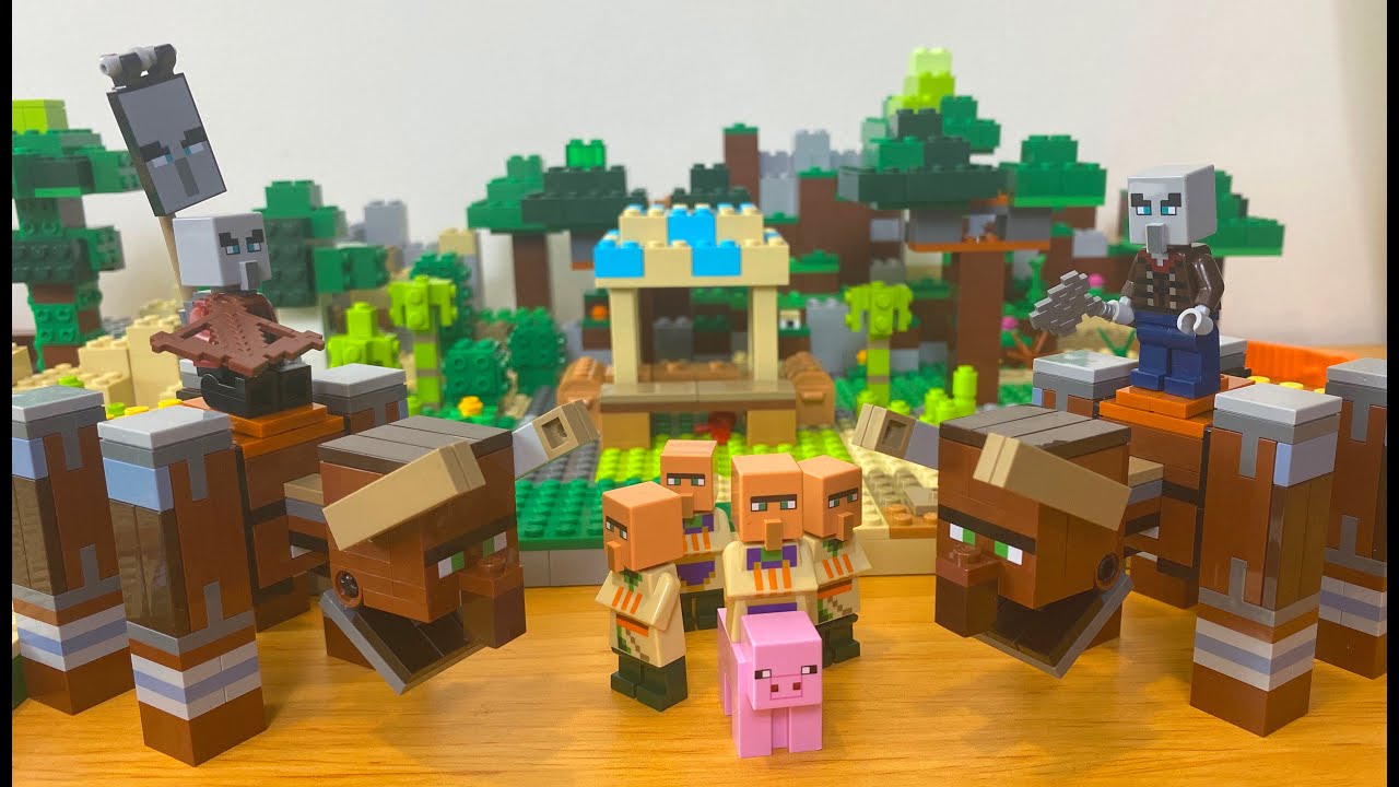 🍖LEGO MINECRAFT: RAVAGER - Speed Build (21160)