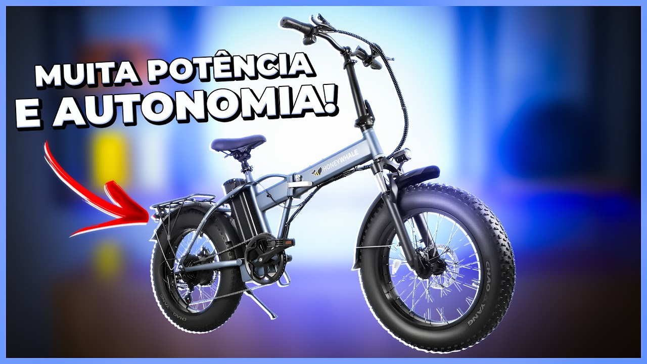 A Melhor Bike Elétrica Dobrável da Atualidade? HoneyWhale F6 Pro-S
