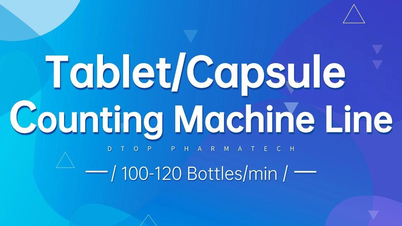 Factory Price Full Automatic #Tablet #Capsule #Pill #Bottle #Counting Machine Line