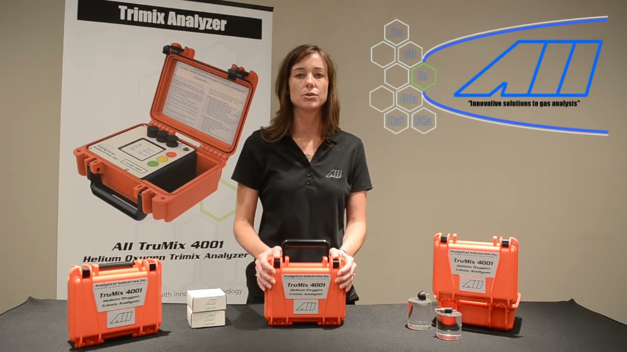 AII 4001: Helium Oxygen Trimix Analyzer - AII (EN)