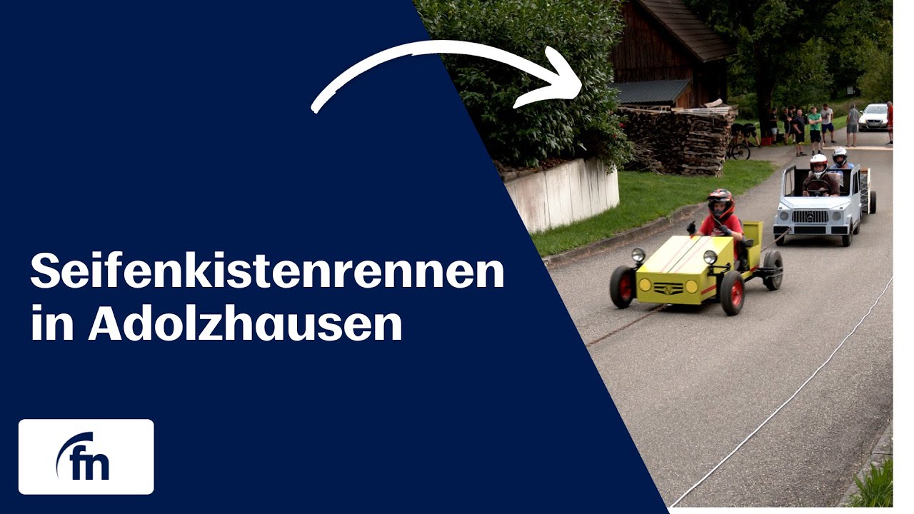 Heisse Kisten auf steilen Pisten - Seifenkistenrennen in Adolzhausen - by Fränkische Nachrichten