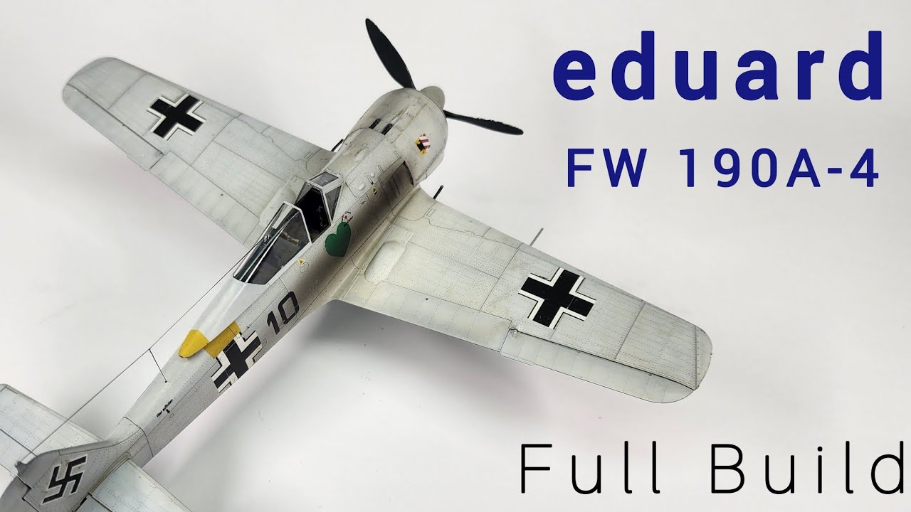 Eduard FW 190A-4 Полная сборка Weekend Edition