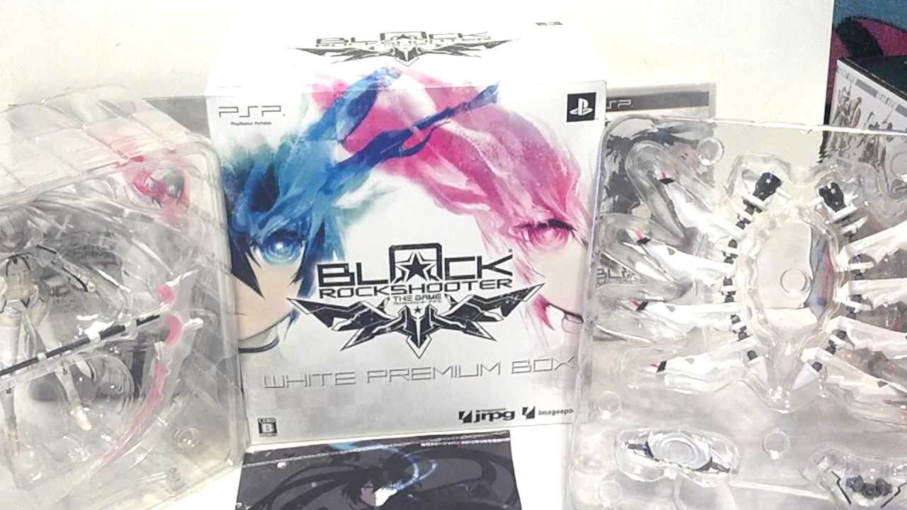 Unboxing- Black Rock Shooter The Game -White Premium Box Set