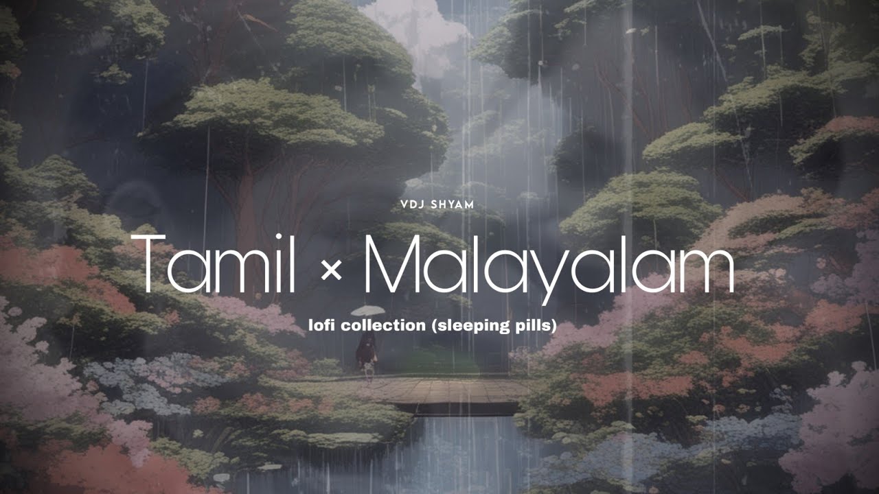 Tamil &times; Malayalam (Sleeping pills) Lofi Collection | Nonstop Slowed and Reverb Music