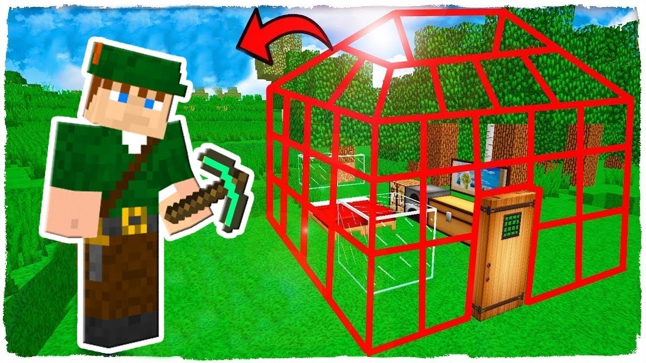 MEU AMIGO FICOU PRESO PRA FORA DA CASA INVISÍVEL NO MINECRAFT!!