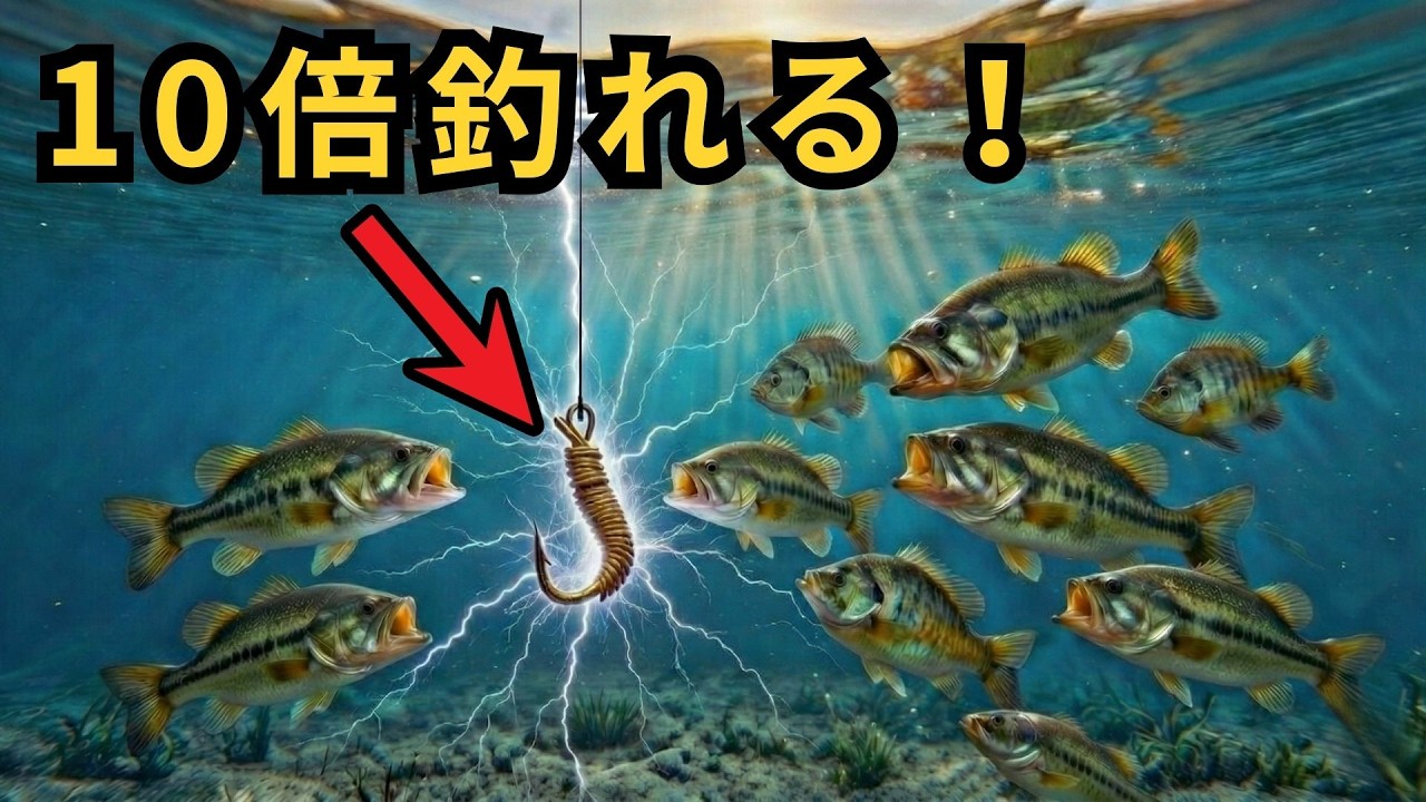 【驚愕】釣り針に「銅線」を巻くだけ！魚が5倍釣れる衝撃の検証結果...!