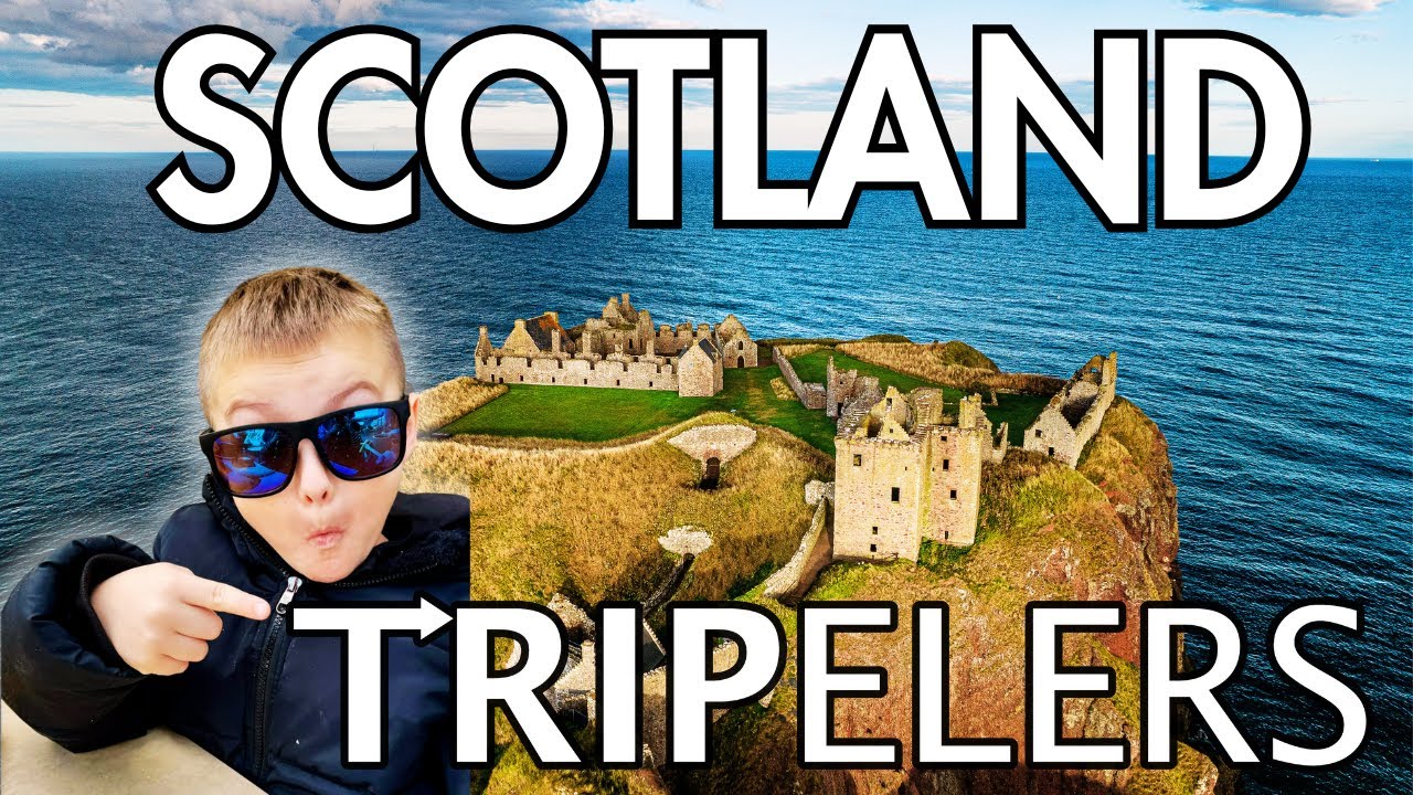 Scotland in 2 minutes by drone. Highlands, Skye, Dunnottar aerial 4k