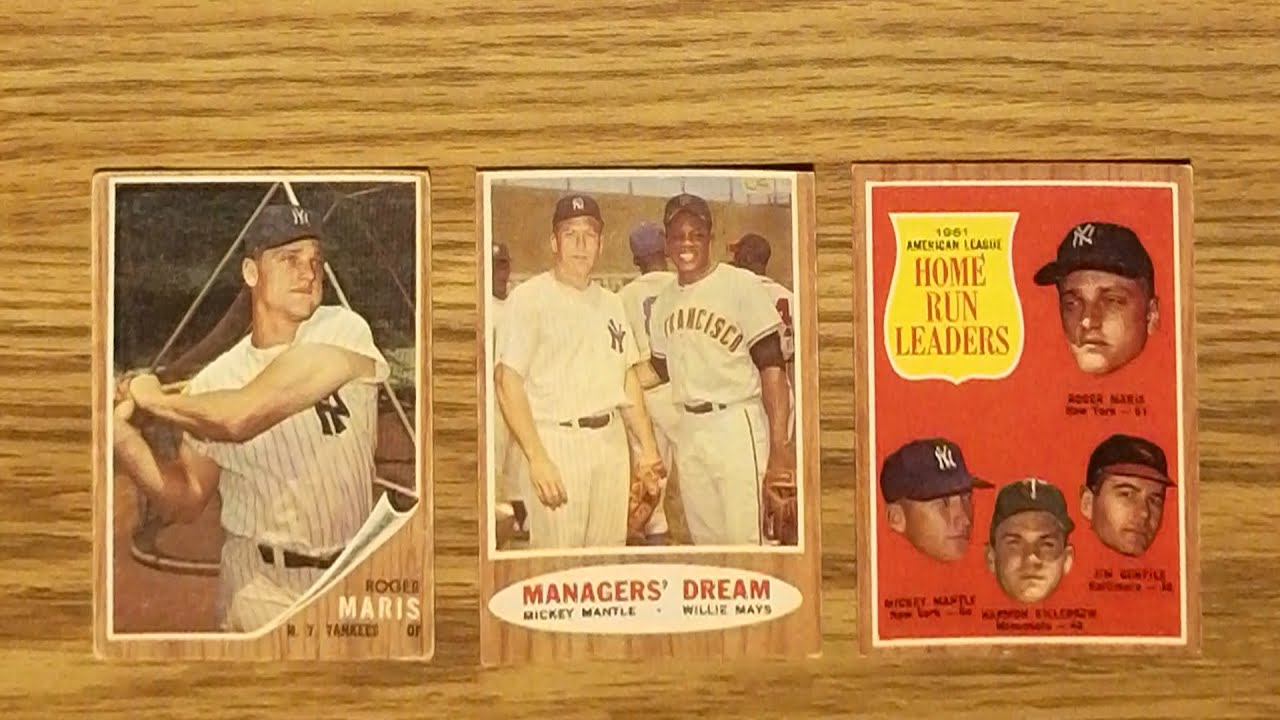 A Close Examination of the 1962 Topps Baseball Complete Base Set