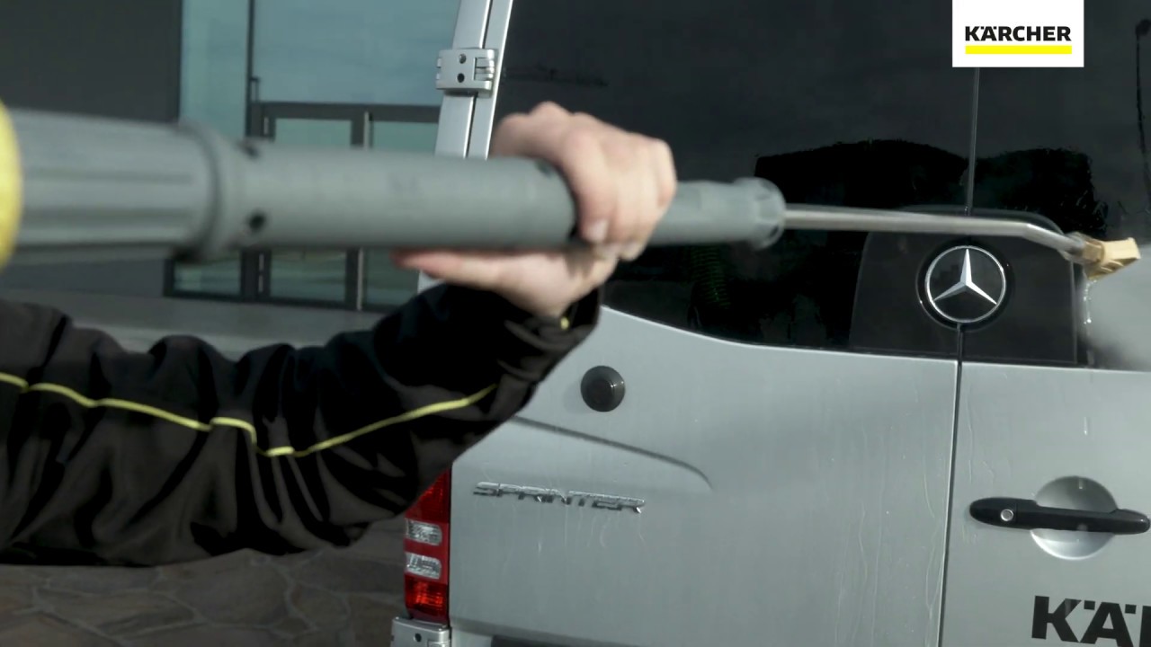 Jak umyć samochód parą pod ciśnieniem z dyszą parową do Karcher HDS - #1 myjki.com - sklep specjal.