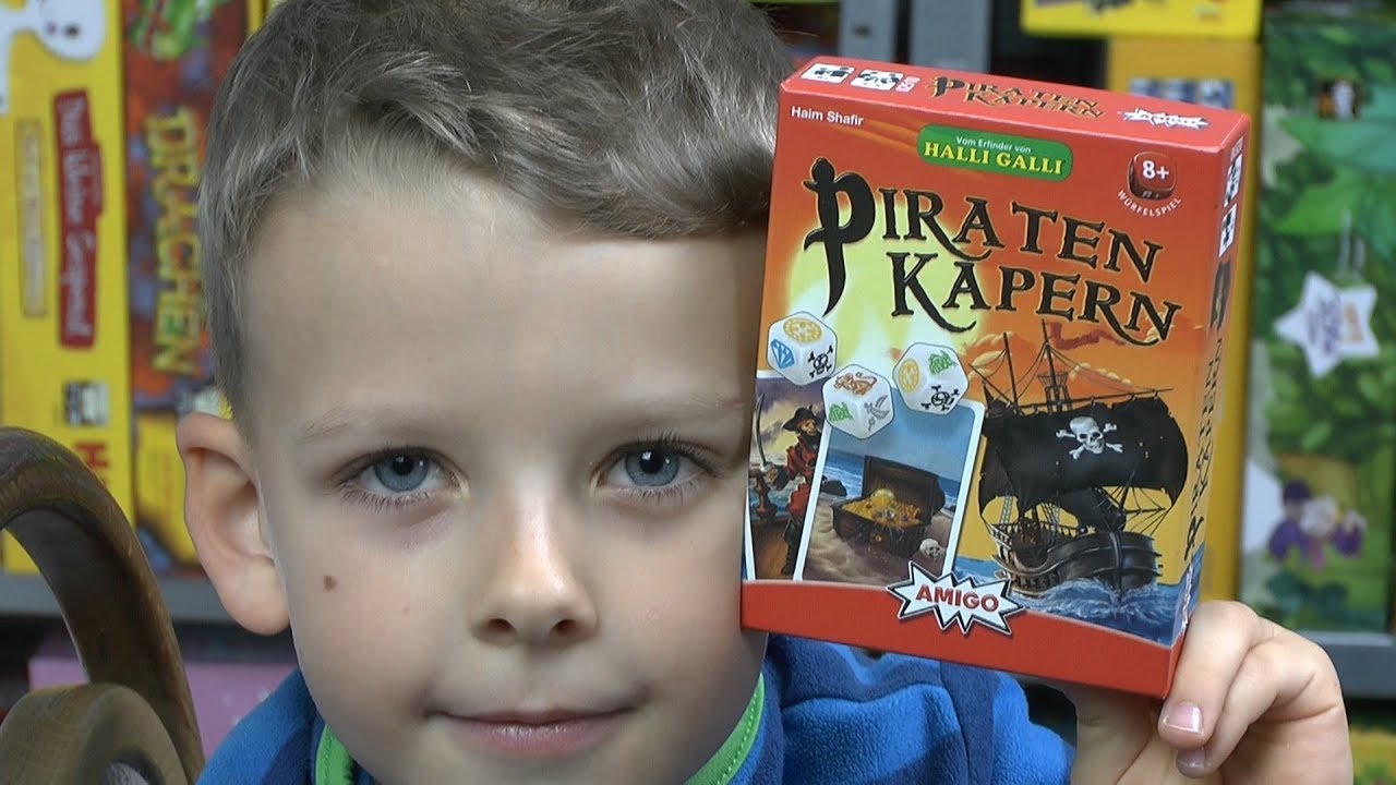 Piraten Kapern (Amigo) - ab 8 Jahre - Elias könnte es stundenlang spielen!