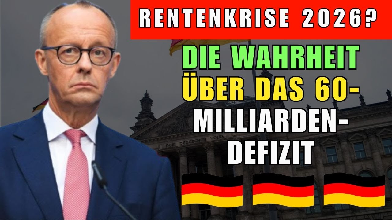 Rentenkrise 2026? Die Wahrheit über das 60-Milliarden-Defizit