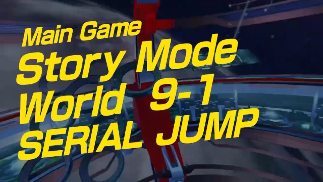 Super Monkey Ball Banana Mania - 9-1 (Serial Jump) Green and Red Goals
