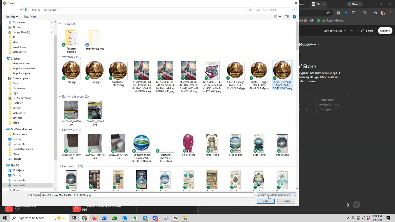 ChatGPT upload GPT image Error