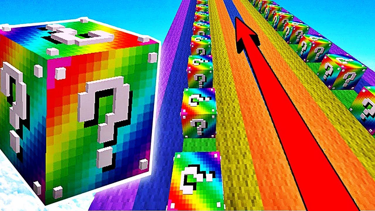 LA COURSE RAINBOW LUCKY BLOCKS ! | Lucky Block Race