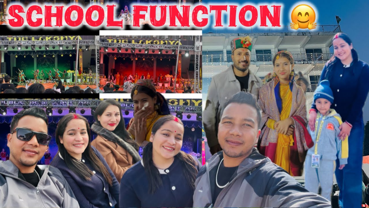Hum Gye School 🏫 function mein 🤩|| Meri Bhatiji Ka Dance 💃 program ❤️🤗|| Berlin students 👌||