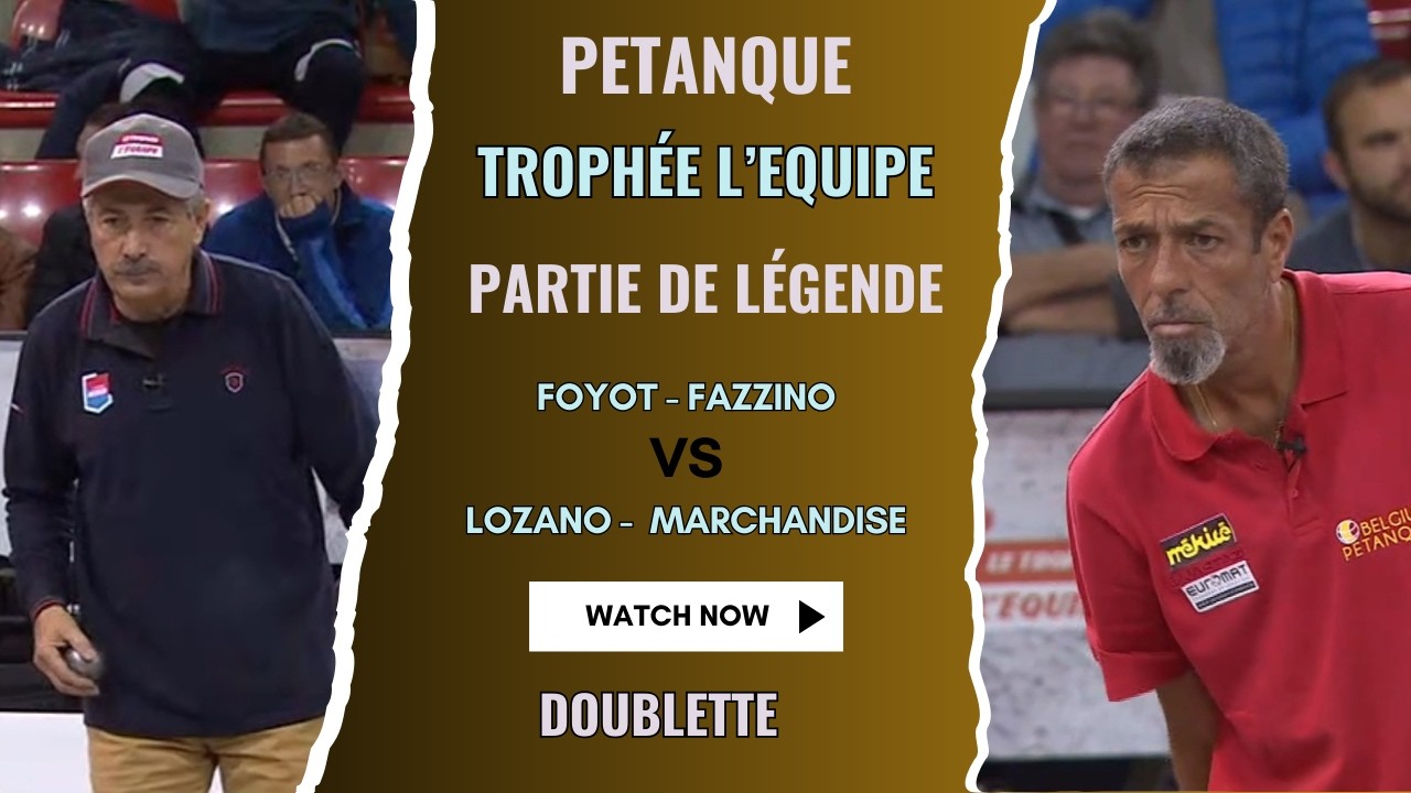 France – Belgique : Duel au Sommet de la Pétanque