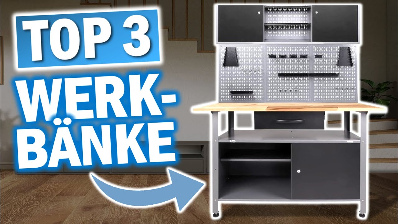 WERKBÄNKE: Die 3 Besten Werkstatteinrichtungen 2026!