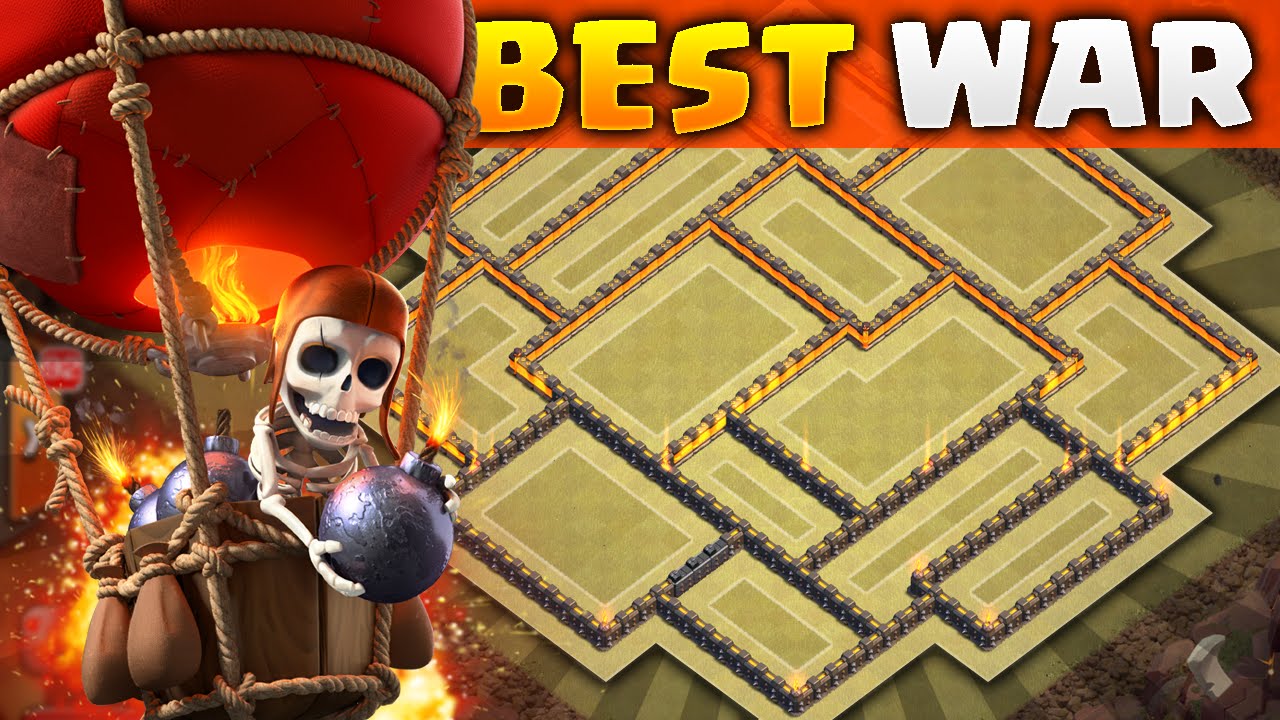 Clash of Clans - NEW Update TH10 WAR BASE!! CoC Epic Town hall 10 Anti-Three Star/Trophy BASE!!