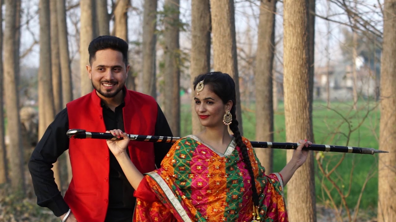 Akhiyan de vich vasda sajna tere mere dil vich rana-Teaser Ansh & menka