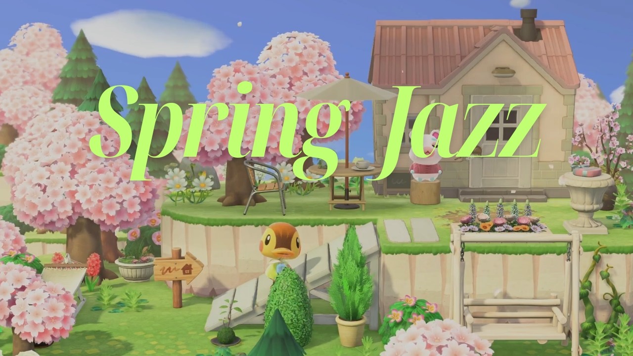 Do you like spring? 🌸 | Upbeat Jazz for a Fresh Start | Animal Crossing