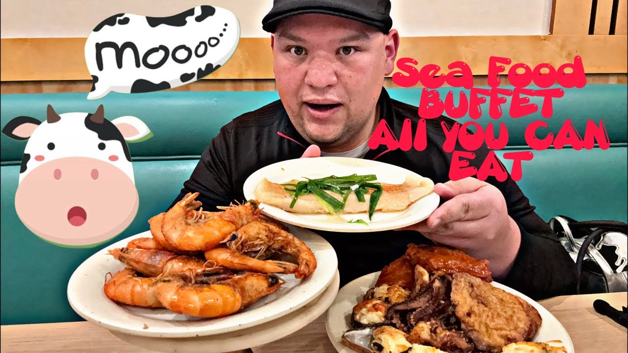 Jumbo Shrimp 🦐 • SEA FOOD BUFFET • HUGE CLAMS And MUSSELS • @JeremyInTheHouse