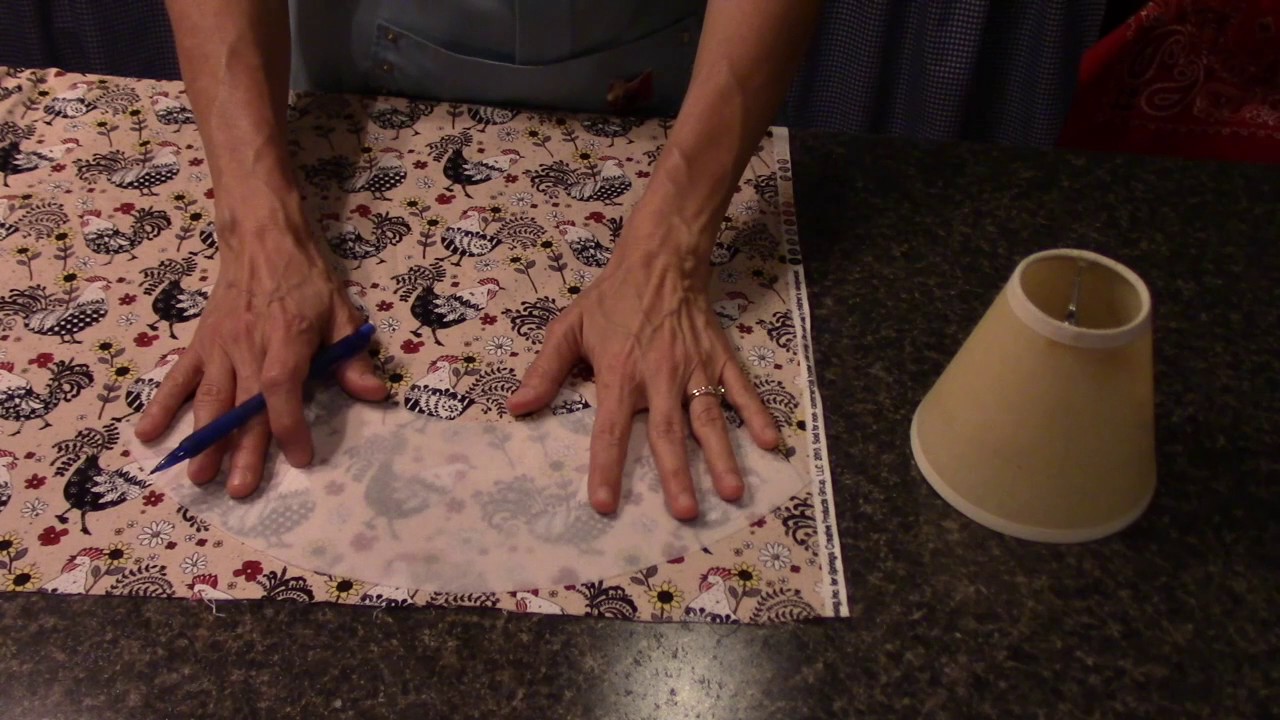 Covering a Lampshade
