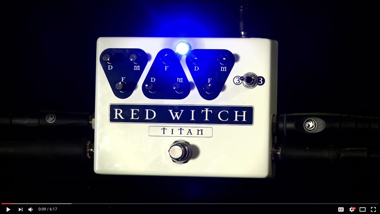 Red Witch Analog Pedals - Titan (part 1)