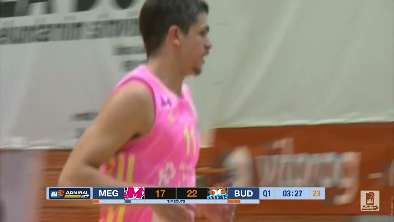 Perfect pass by Cazalon creates easy hoop for Mega (Mega MIS &ndash; Budućnost VOLI, 8.4.2023)