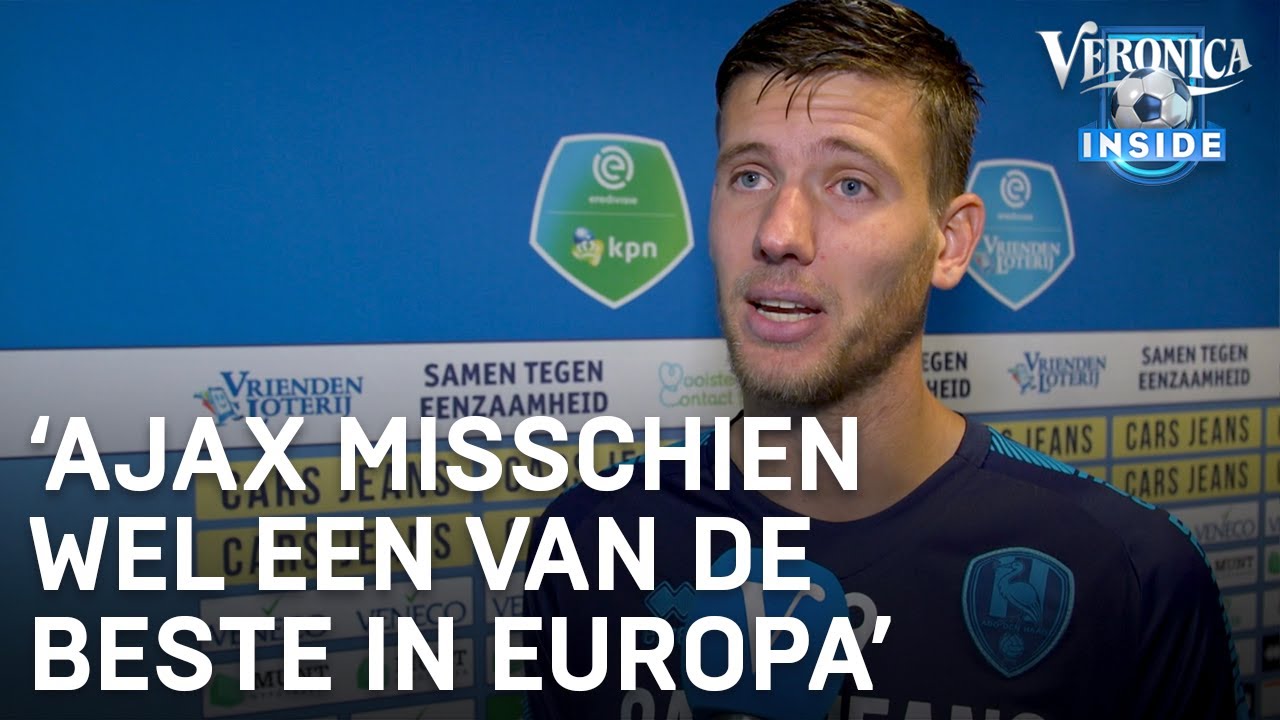 Kramer: 'Ajax misschien wel een van de beste in Europa' | VERONICA INSIDE