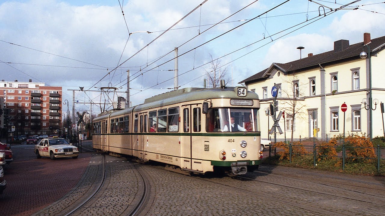 Straßenbahnen Darmstadt, Köln, Bonn, Mühlheim an der Ruhr, Bielefeld und Gelsenkirchen