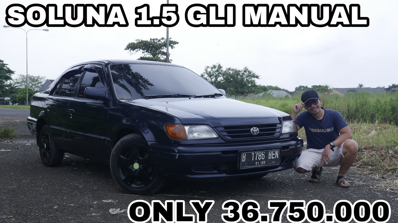 DIJUAL MURAH TOYOTA SOLUNA 1.5 GLI BUKAN BEKAS TAXI (Review Toyota Soluna)