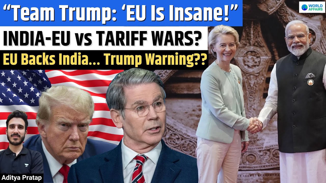US Warns Europe: India-EU Deal Indirectly Funding Russia-Ukraine War