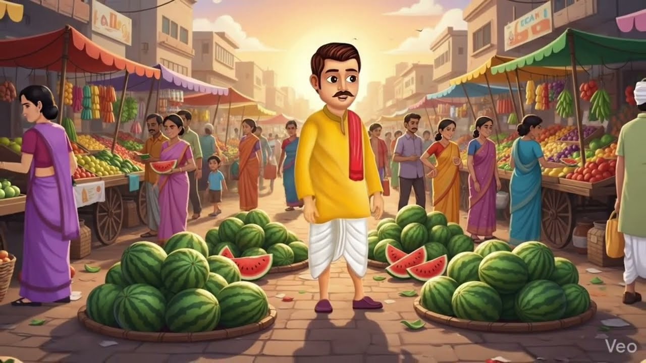 अमीर भाई का घमंड और गरीब भाई कि मेहनत | दो भाइयों का वटबारा | Hindi Kahani | Moral Story #Cartoon...