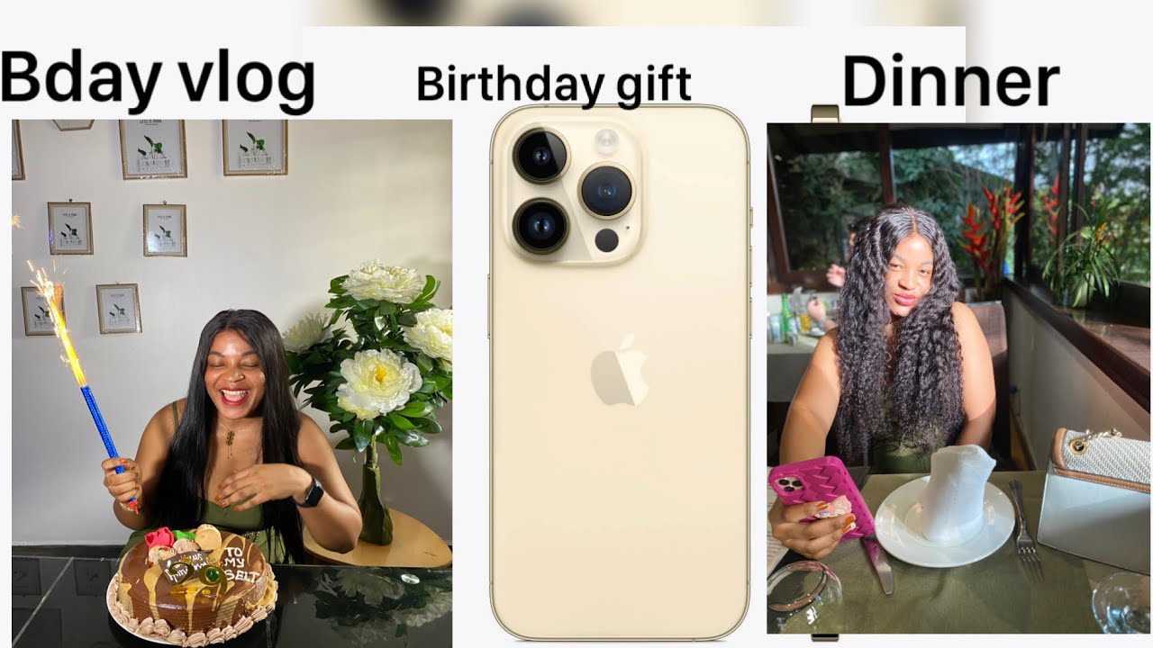 Got IPhone 14 as gift/ surprising my best friend on her bday and she cried/ lunch with my girl