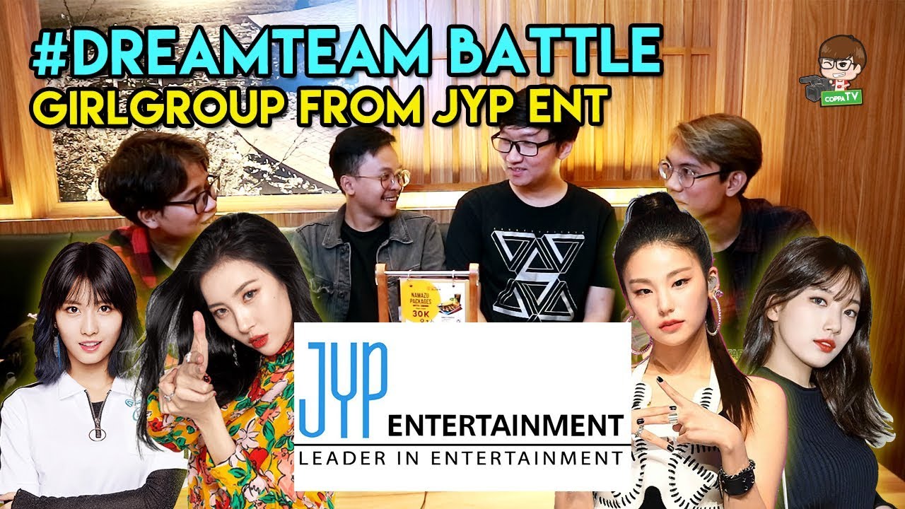 KOMPOSISI GIRL GROUP JYP TERBAIK! #DREAMTEAM battle ft. Alphi, Kevin & FYD