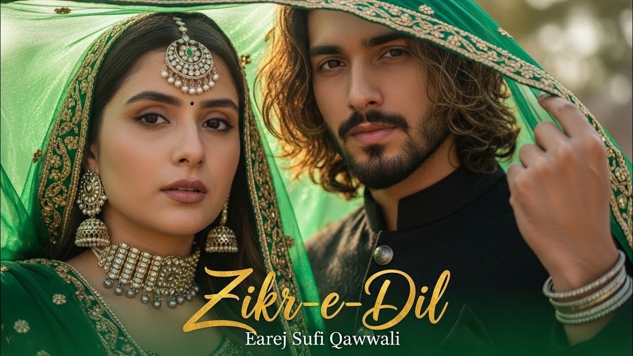 Zikr-e-Dil(ذکر دل) | Soulful Sufi Kalam(Lyrics Video) | New Qawwali | New Sufi Qawwali 2026 