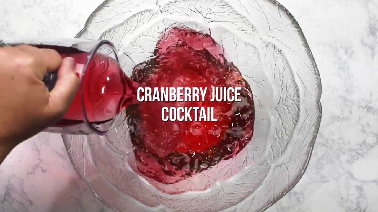 Champagne Holiday Punch