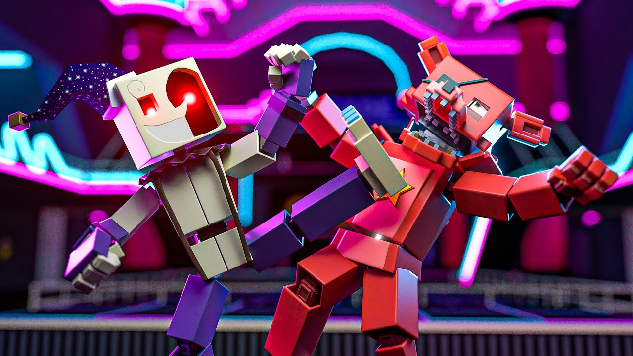 Minecraft FNAF Moondrop takes over! (Minecraft Roleplay)